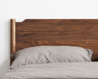 Budapest Signature Wooden Bed Queen Size Furniselan Teak Finish