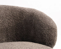 Camden Cotton One Seater Sofa Furniselan Dark Grey