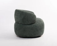 Camden Cotton One Seater Sofa Furniselan Green