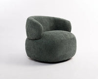 Camden Cotton One Seater Sofa Furniselan Green
