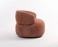 Camden Cotton One Seater Sofa Furniselan Rose Brown