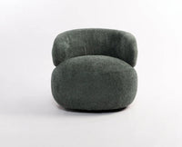 Camden Cotton One Seater Sofa Furniselan Green