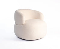 Camden Cotton One Seater Sofa Furniselan White