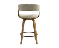 Camden Oslo Bar Chair  Swivel Counter Stool Furniselan Flecked Beige