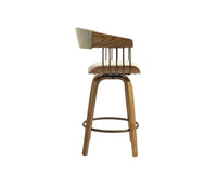 Camden Oslo Bar Chair  Swivel Counter Stool Furniselan Flecked Beige