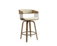 Camden Oslo Bar Chair  Swivel Counter Stool Furniselan Flecked Beige