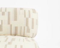 Cameo Curve Lounge Chair - Dining Chair - Furniselan - White