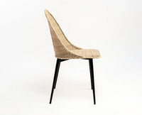 Celeste Chase Outdoor Chair – Modern Upholstered Dining Chair for Home & Café Light Tan