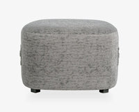 Chairlotte Carter Pouf Grey