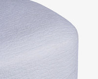 Chairlotte Carter Pouf White