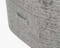 Chairlotte Carter Pouf Grey