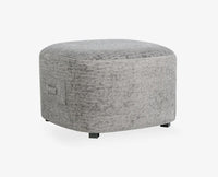Chairlotte Carter Pouf Grey
