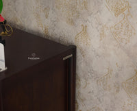 Chandigarh Solid Wood Sideboard Cabinet - Sideboard - Furniselan-Grey-Finish