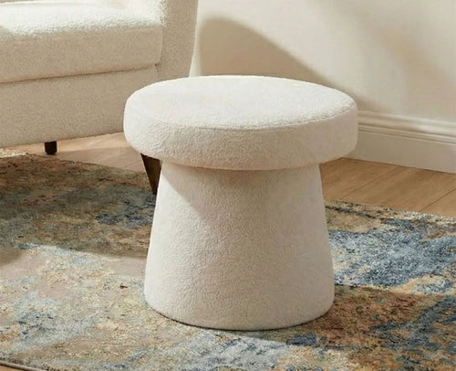 Clawz Cotton Ottoman