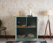 Colaba Two Door Multipurpose Wooden Sideboard Cabinet - Sideboard - Furniselan Silt-Green
