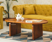 Columbia Solid Wood Oval Coffee Table
