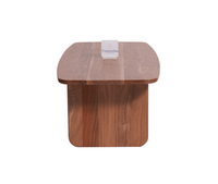 Columbus Solid Wood Coffee Table - Coffee Table - Furniselan - Natural-Finish