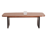 Columbus Solid Wood Coffee Table - Coffee Table - Furniselan - Natural-Top