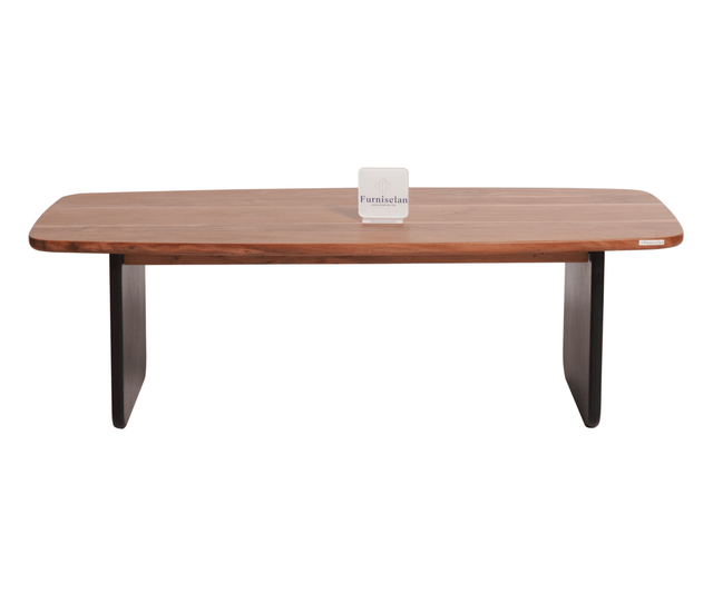 Columbus Solid Wood Coffee Table - Coffee Table - Furniselan - Natural-Top