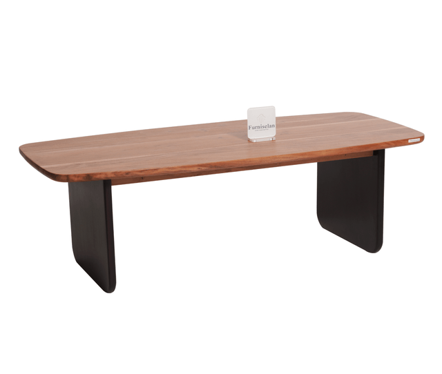 Columbus Solid Wood Coffee Table - Coffee Table - Furniselan - Natural-Top