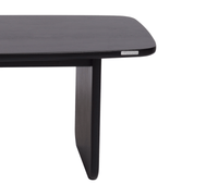 Columbus Solid Wood Coffee Table - Coffee Table - Furniselan - Black-Finish