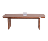 Columbus Solid Wood Coffee Table - Coffee Table - Furniselan - Natural-Finish