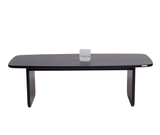 Columbus Solid Wood Coffee Table - Coffee Table - Furniselan - Black-Finish