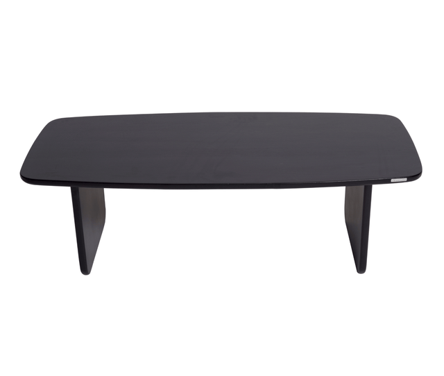 Columbus Solid Wood Coffee Table - Coffee Table - Furniselan - Black-Finish