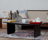 Columbus Solid Wood Coffee Table - Coffee Table - Furniselan - Black-Finish