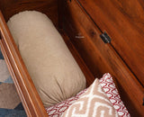 Colva Solid wood Storage Trunk Box - Trunks & Cabinets - Furniselan - Brown-Finish