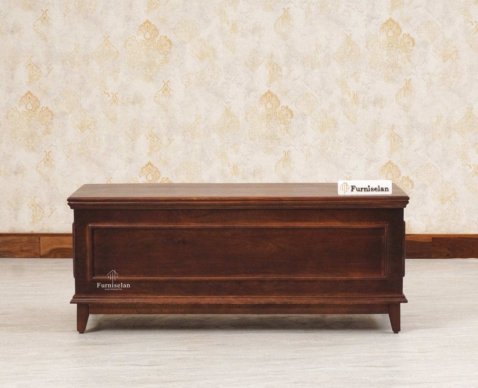 Buy Online Colva Solid wood Storage Trunk Box