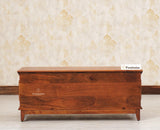 Colva Solid wood Storage Trunk Box - Trunks & Cabinets - Furniselan - Brown-Finish