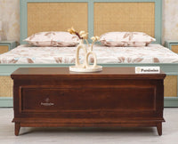 Colva Solid wood Storage Trunk Box - Trunks & Cabinets - Furniselan  - Grey-Finish