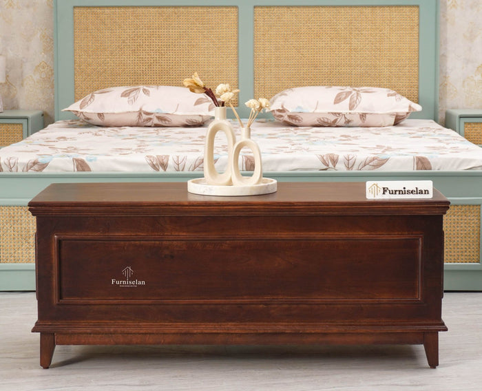 Colva Solid wood Storage Trunk Box - Trunks & Cabinets - Furniselan