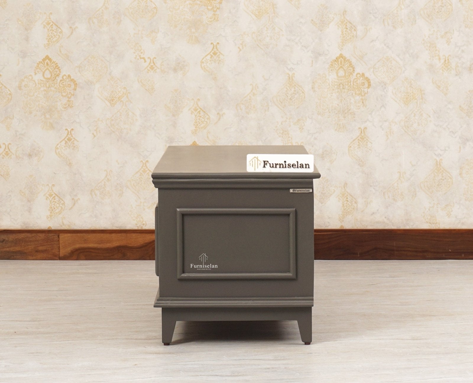Buy Online Colva Solid wood Storage Trunk Box