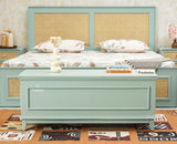 Colva Solid wood Storage Trunk Box - Trunks & Cabinets - Furniselan -Silt-Green