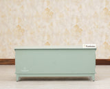 Colva Solid wood Storage Trunk Box - Trunks & Cabinets - Furniselan -Silt-Green