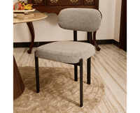 Coorg Ease Accent Dining Study Chair - Dining Chair - Furniselan - Grey