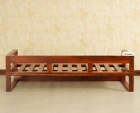 Copenhagen Sheesham Sofa Cum Bed Maple Finish