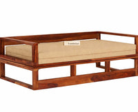 Copenhagen Sheesham Sofa Cum Bed (Copy) Furniselan Beige