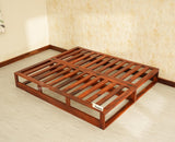Copenhagen Sheesham Sofa Cum Bed Maple Finish