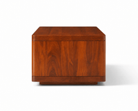 Copenhagen Simple Wooden Coffee Table Furniselan - Brown Finish