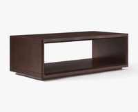 Copenhagen Simple Wooden Coffee Table Furniselan - Grey Finish