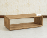Copenhagen Simple Wooden Coffee Table Furniselan - Natural oak Finish