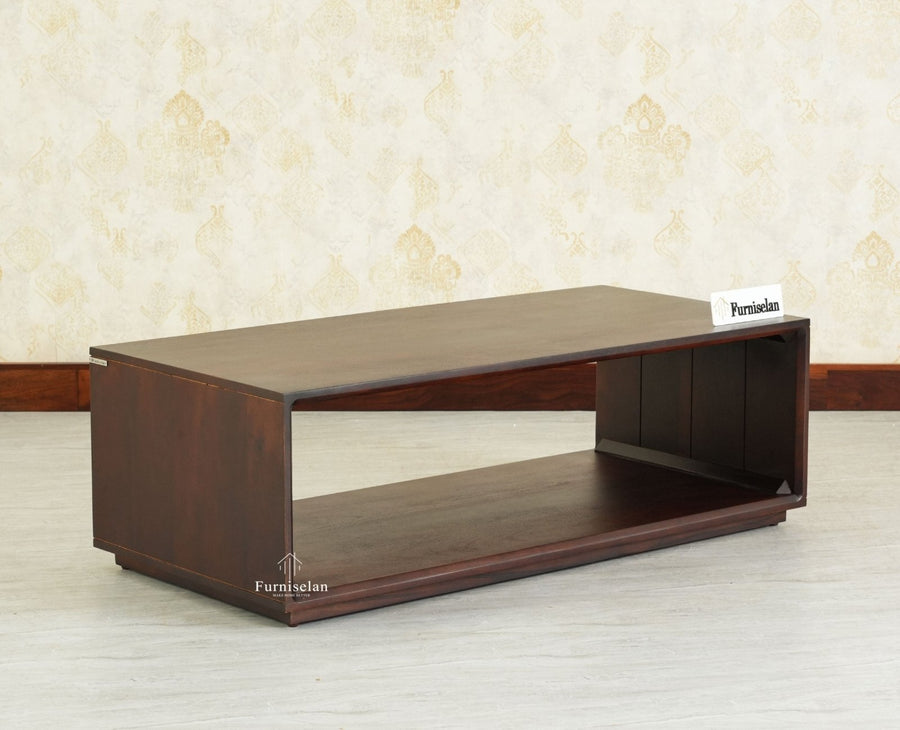 Copenhagen Simple Wooden Coffee Table Furniselan - Grey Finish