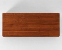 Copenhagen Simple Wooden Coffee Table Furniselan - Brown Finish