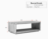 Copenhagen Simple Wooden Coffee Table Furniselan - Grey Finish