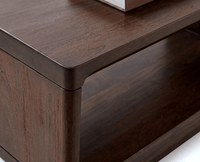 Copenhagen Simple Wooden Coffee Table Furniselan - Grey Finish