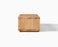 Copenhagen Simple Wooden Coffee Table Furniselan - Natural