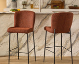 Crestleaf Valley Bar Chair – Modern Upholstered Dining Chair for Home & Café